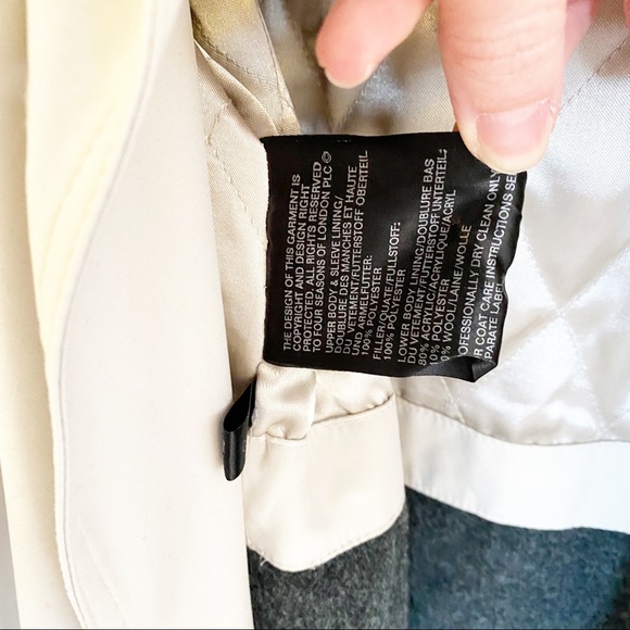 Four Seasons London - Lined Trench Coat - Picture 10 of 16